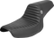 SADDLEMEN Pro Series SDC Performance Seat - w/o Backrest - Tuck-n-Roll/Carbon Fiber - Gripper - FXR '86-'94 SC88209T