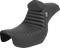SADDLEMEN Pro Series SDC Performance Seat - w/ Backrest - Tuck-n-Roll/Carbon Fiber - Gripper - Dyna '06-'17 SC80604TB