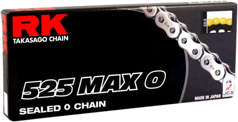 RK 525 Max O - Drive Chain - 150 Links - Gold 525MAXO-150-GG