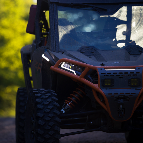 RAVEK Rear Bumper - Plug & Play Reverse LED Lighting - Polaris - RZR 64-308RDL