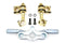 V-Twin Flanders Spring Fork Riser/Tree Kit - 49-0093