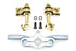 V-Twin Flanders Spring Fork Riser/Tree Kit - 49-0093