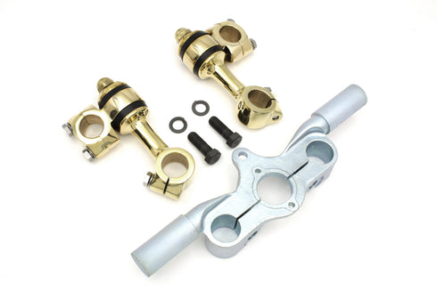 V-Twin Flanders Spring Fork Riser/Tree Kit - 49-0093