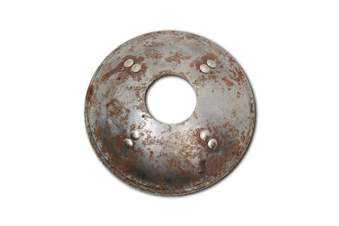 V-Twin Rear Hub Cap Raw Steel - 49-0102