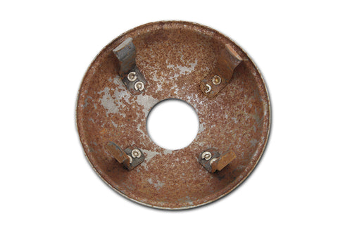 V-Twin Rear Hub Cap Raw Steel - 49-0102