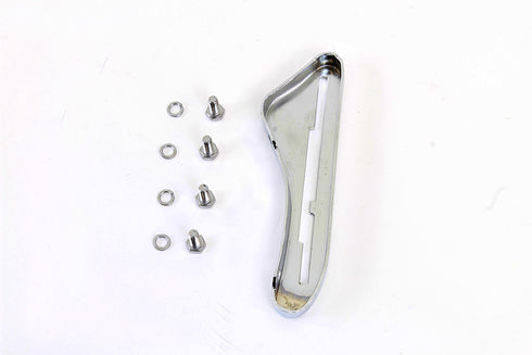 V-Twin Chrome 3-Speed and Reverse Left Side Tank Hand Shifter Gate - 49-0111