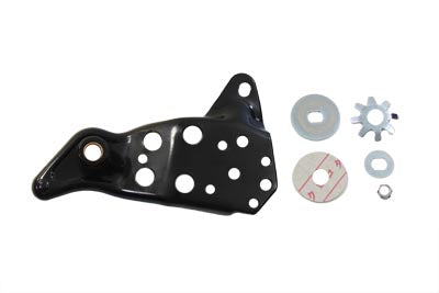 V-Twin Rocker Clutch Bracket Black - 49-0125