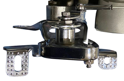 V-Twin Foot Clutch Rod Lever Chrome - 49-0145