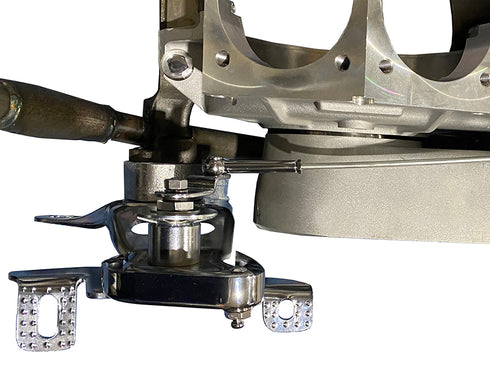 V-Twin Foot Clutch Rod Lever Chrome - 49-0145