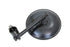 V-Twin Spring Fork Black 5 inch Mirror - 49-0273