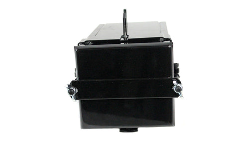 V-Twin Black Battery Box - 49-0308