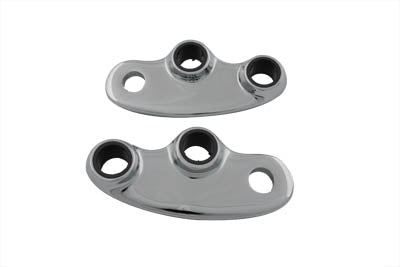 Paughco Chrome Spring Fork Rocker Set - 49-0314