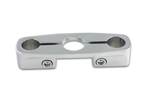 V-Twin Chrome Plated Inline Triple Tree - 49-0315
