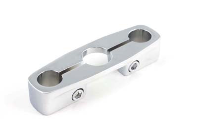 V-Twin Chrome Plated Inline Triple Tree - 49-0315
