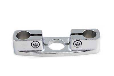 V-Twin Chrome Plated Inline Triple Tree - 49-0315
