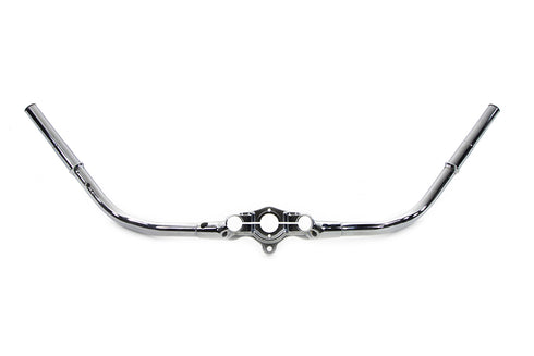 V-Twin Inline Spring Fork Buckhorn Handlebar - 49-0323