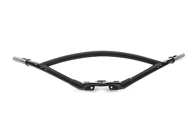 V-Twin Hollywood Style Offset Handlebars Black - 49-0373
