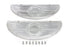 V-Twin Deluxe Footboard Insert Chrome - 49-0436