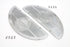V-Twin Deluxe Footboard Insert Chrome - 49-0436