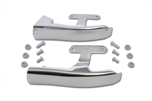 V-Twin Chrome Saddlebag Filler Strip Set - 49-0468