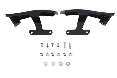 V-Twin Black Saddlebag Filler Strip Set - 49-0469