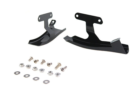V-Twin Black Saddlebag Filler Strip Set - 49-0469