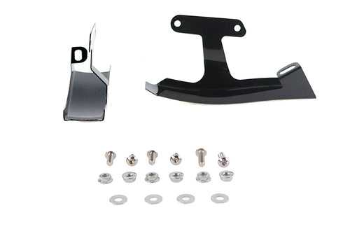 V-Twin Black Saddlebag Filler Strip Set - 49-0469