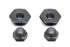 V-Twin Spring Fork Rod Top Nut Set Parkerized - 49-0516