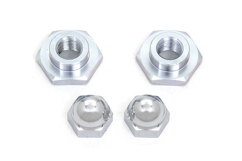 V-Twin Spring Fork Rod Top Nut Set - 49-0524