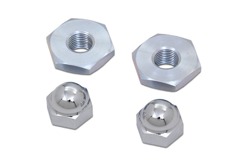 V-Twin Spring Fork Rod Top Nut Set - 49-0524