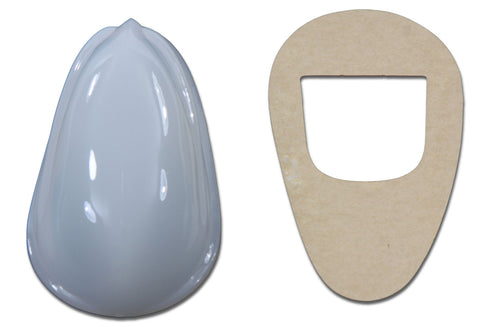 V-Twin Front Fender Lamp Lens Only - 49-0597