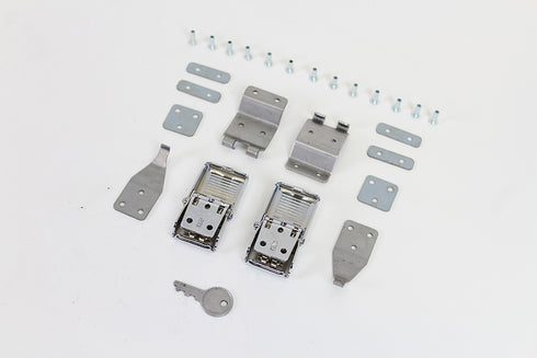 V-Twin 1964-1968 FL Saddlebag Lock Kit - 49-0612
