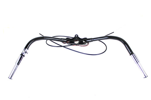 V-Twin Spring Fork Handlebar Assembly Black - 49-0615