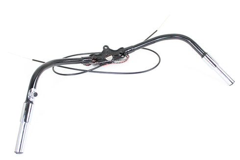 V-Twin Spring Fork Handlebar Assembly Black - 49-0615