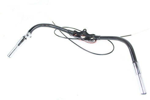 V-Twin Spring Fork Handlebar Assembly Black - 49-0615