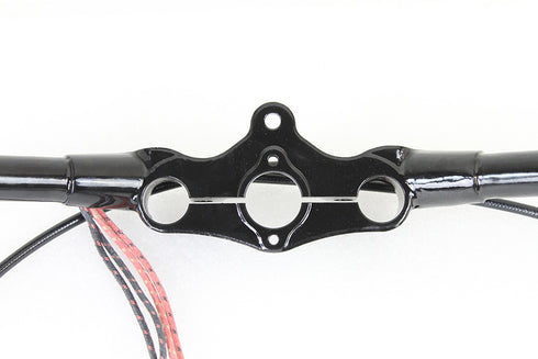 V-Twin Spring Fork Handlebar Assembly Black - 49-0615