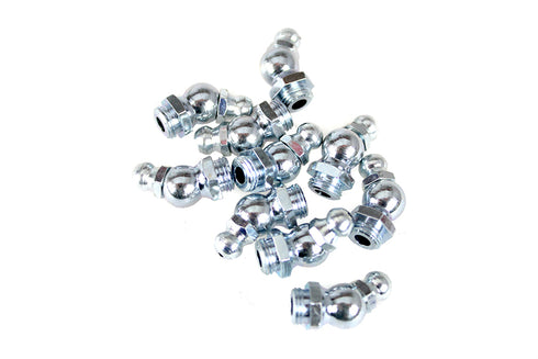 V-Twin Alemite Grease Fitting White Zinc - 49-0637