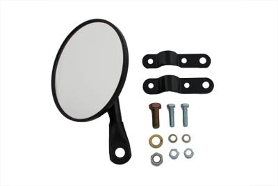 V-Twin Replica Mirror Black - 49-0658