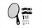 V-Twin Replica Mirror Black - 49-0658