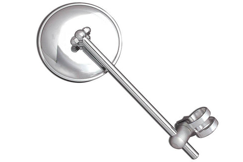 V-Twin Replica Round Mirror Chrome - 49-0660