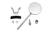 V-Twin Replica Round Mirror Chrome - 49-0660