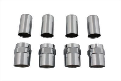 V-Twin Chrome Valve Cover Set - 49-0700