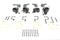 V-Twin Knucklehead Rocker Tin Kit Parkerized - 49-0712