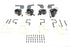 V-Twin Knucklehead Rocker Tin Kit Parkerized - 49-0712