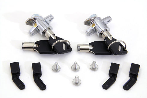 V-Twin Saddlebag Lock and Key Kit - 49-0724