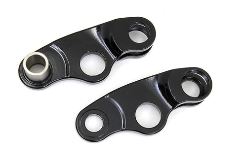 V-Twin Black Spring Fork Rocker Set - 49-0738