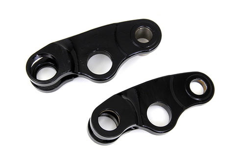 V-Twin Black Spring Fork Rocker Set - 49-0738