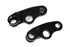 V-Twin Black Spring Fork Rocker Set - 49-0738