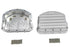 V-Twin Full Finned Panhead Rocker Box Cover Set - 49-0790