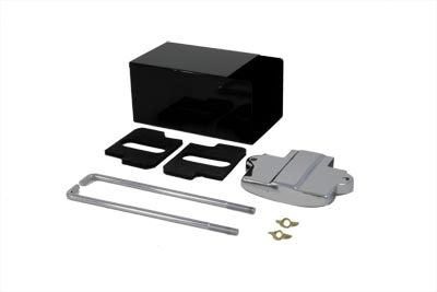 V-Twin Battery Box Kit with Top and Rods - 49-0795